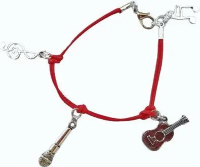 Immagine prodotto di NOTA MUSICALE TREBLE CLIP Fascino Bracciale Cordoncino