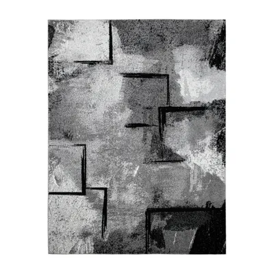 Produktbild von TT Home Wohnzimmer Teppich Kurzflor Vintage In Abstraktem Geometrischen Design Modern Größe 200x290 cm