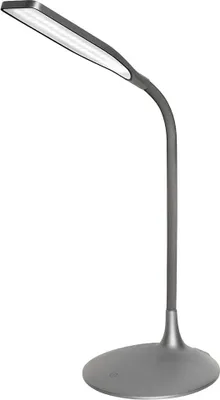 Produktbild von Ledvance LED Akku Schreibtischlampe Panan Disc Single Grau 5W 220lm Warmweiß 3000K Dimmbar