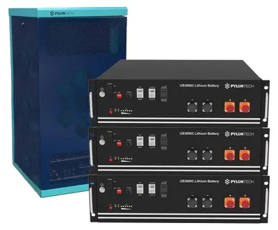 Immagine prodotto di Batteria LiFePO4 da 48 V - Capacità di 10,5 kWh - Batteria al litio - Design compatto e modulare