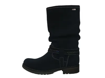 Image de Bottes à tige Lurchi Lia-Tex pour filles, bleu, taille 34