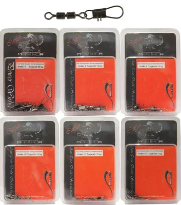 Produktbild von Mantikor Sicherheitswirbel Wirbel Anti Twist Double, Größe:10