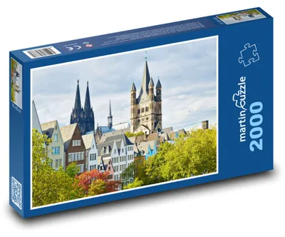 Produktbild von martinpuzzle - Puzzle 2000 Teile - Köln, Deutschland - Dom