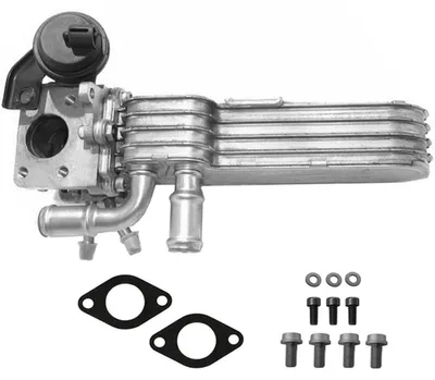 Productafbeelding van PartsTec PTA510-0739: Intercooler voor VW Golf IV Hatchback (1J1) met afgasrecirculatie