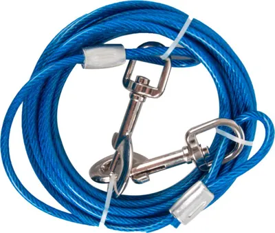 Produktbild von Flamingo Anlegekabel, plastifiziert blau, Länge: 3 m