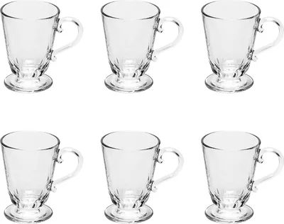 Image de LA ROCHERE Verre à thé Louison avec anse 250 ml 11,3cm 6 pcs.