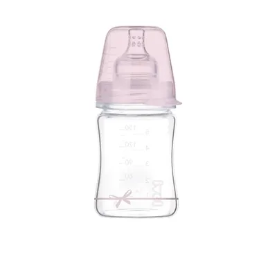 Produktbild von LOVI Glas-Babyflasche Diamond Glass Baby Shower Girl 150 ml 74/104girl