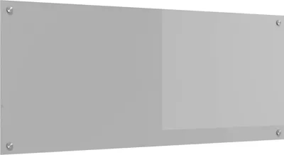 Obrázek produktu pro Kuchyňský obklad Světle šedá 120 x 50 cm tvrzené sklo