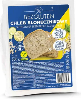 Produktbild von Bezgluten Sonnenblumenbrot 300g