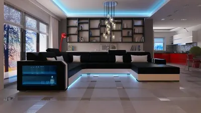Immagine prodotto di Divano angolare, divano in pelle, divano imbottito, divano ad angolo, set di divani, divani di design