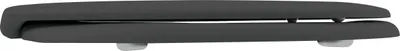 Produktbild von Spirella 10.21303, Verlängert, Harter Toilettensitz, Grau, ABS, Duroplast, 371 mm, 455 mm