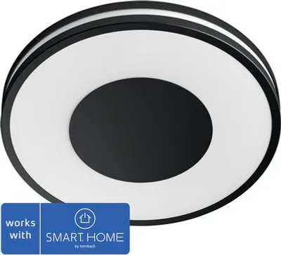 Obrázek produktu pro Philips Hue White ambiance Stropní svítidlo Being, Chytré stropní světlo, Bluetooth/Zigbee, Černá, LED, Kov, Plast, Žárovky bez možnosti výměny