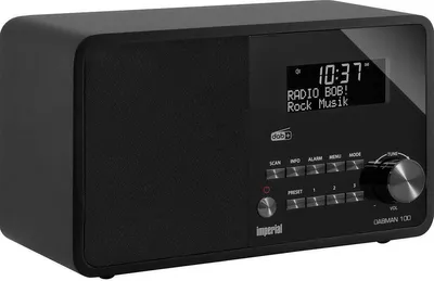 Produktbild von DigitalBox DABMAN 100, Tragbar, Digital, DAB+, FM, 87,5 - 108 MHz, 174 - 240 MHz, 7 W