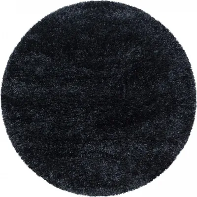 Image de Tapis à poils longs avec motif uni tissé UNI A