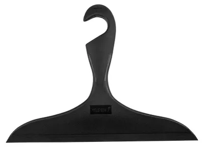 Produktbild von Duschabzieher Fensterabzieher Badezimmerwischer - 23 cm - Schwarz - Für Dusche, Fliesen und Fenster