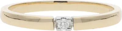 Produktbild von JuwelmaLux Ring 585 Gold- und Weißgold mit Brillant JL10-07-1909 56