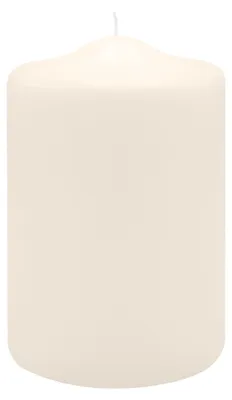 Produktbild von Spitzkopf Stumpen Kerzen Elfenbein 15 x Ø 10 cm, 6 Stück