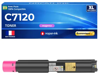 Toner C7125 compatible pour Xerox Magenta 18500 pages - image principale