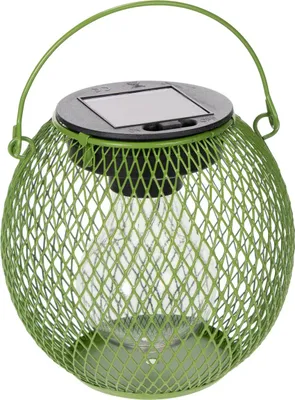 Produktbild von LED Solarlaterne Rund für Garten Terrasse Stimmungsvolle Beleuchtung