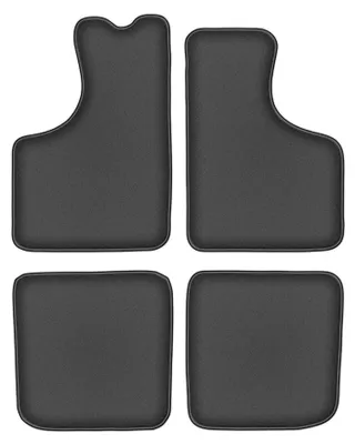 Zdjęcie produktu dla Dywaniki samochodowe premium do Skoda 105 / 120 / 130 (1976-1990) sedan welurowe podgumowane grafitowe
