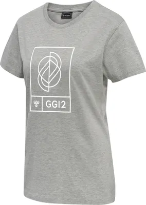 Zdjęcie produktu dla hummel GG12 Freizeitshirt Damen szary melanż M