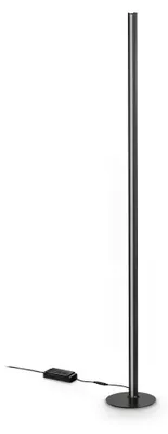 Produktbild von Ideal Lux Stehleuchte LED 3000K schwarz IP20 DORICA 366128