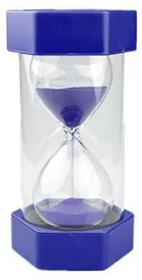 Productafbeelding van 10 Minuten Zandloper Blauw