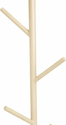 Zdjęcie produktu dla LOFT42 Wieszak na ubrania w kształcie drzewa – beżowy – metal – 170 x 27