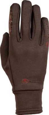 Produktbild von Roeckl WARWICK JUNIOR mokka Kids Reithandschuhe, Roe17_Gr.:4