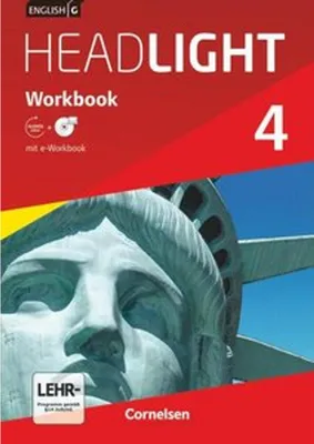 Produktbild von English G Headlight 04: 8. Schuljahr. Workbook mit CD-ROM (e-Workbook) und Audios online