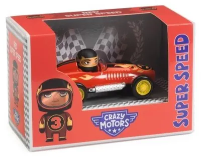 Produktbild von Djeco-Crazy Motors: Roter Flitzer