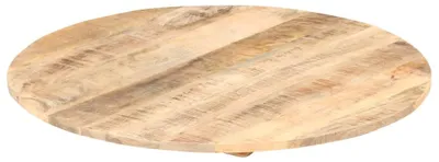 Produktbild von vidaXL Tischplatte Massivholz Mango Rund 15-16 mm 60 cm