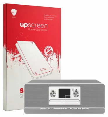 Produktbild von upscreen Schutzfolie für TechniSat Digitradio 372 CD Displayschutz Displayschutzfolie Folie Klar Transparent