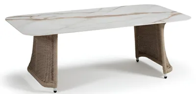 Productafbeelding van Salontafel Modern, Tuinmeubilair, Premium Salontafel, Marmeren salontafel