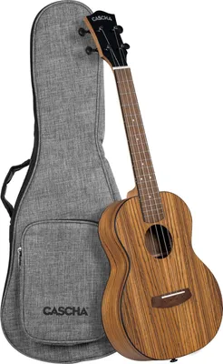 Obrázok produktu pre Cascha Tenor Ukulele Zebra Wood Natural Tenorové ukulele