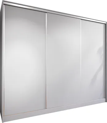 Produktbild von Schiebetürenschrank Kleiderschrank Schwebetürenschrank BRITTA A 250 grau