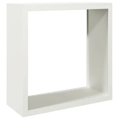 Produktbild von vidaXL Brennholzregal Weiß 100x40x100 cm Stahl