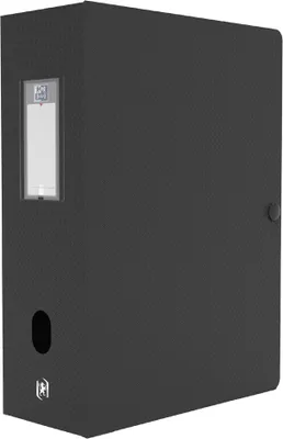 Produktbild von Oxford Sammelbox MEMPHIS A4 Füllhöhe: 100 mm PP schwarz