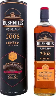 Produktbild von Bushmills 2008 Causeway Collection Jupille Cask + Box 700ml 55,1% Vol.