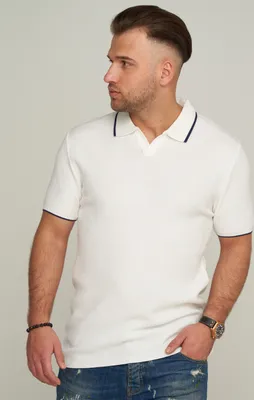 Produktbild von CARISMA Herren Poloshirt CRCANOAS Strick Kurzarm Polo T-Shirt