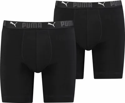 Produktbild von Puma Long Sport Baumwolle Boxershort 2er Pack - Gr. M