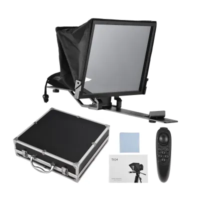Obrázek produktu pro Teleprompter,Teleprompter pro chytré telefony,Teleprompter pro telefon,Skládací teleprompter,Teleprompter pro tablet,Teleprompter pro živé vysílání