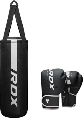 Obrázok produktu pre RDX Detské boxovacie vrece a rukavice F6 2FT KARA biele