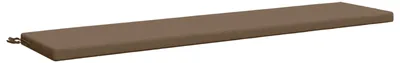 Produktbild von Bankkissen SOEST 100 % Polyester Taupe 200 x 40 x 5 cm