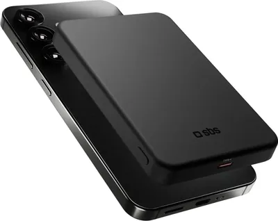 Image de SBS TEBB5000QI2, 5000 mAh, Chargement sans fil, Noir