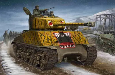 Produktbild von Hobby Boss U.S M4A3E8 TANK 1:48, 84804