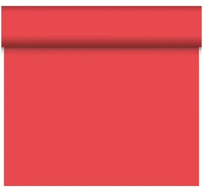 Produktbild von Duni Bio Dunicel® Tête-à-Tête-Tischläufer 0,4 x 24 m - 4 Stück rot