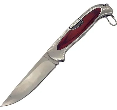 Image de Couteau pliant outdoor A3127 - Rouge/Argent KP39553