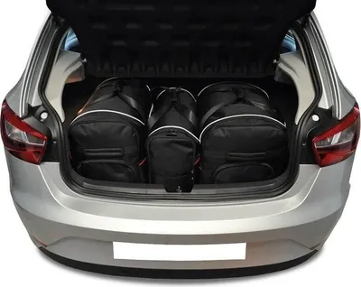 Produktbild von Seat Ibiza Hatchback 2008-2017 Kofferraumtaschen Set 3 Stk