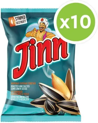 Produktbild von Sonnenblumenkerne JINN / Dschinn 300g x 10 Gesalzen&Geröstet